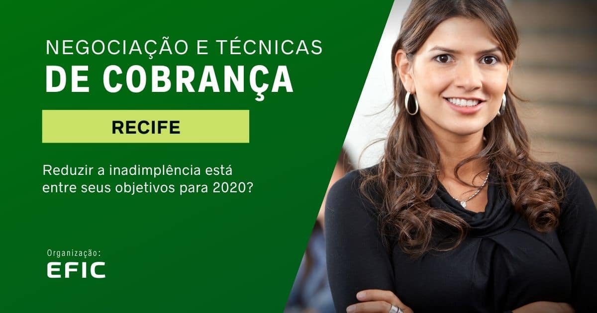 Curso Negociação e Técnicas de Cobrança em Recife